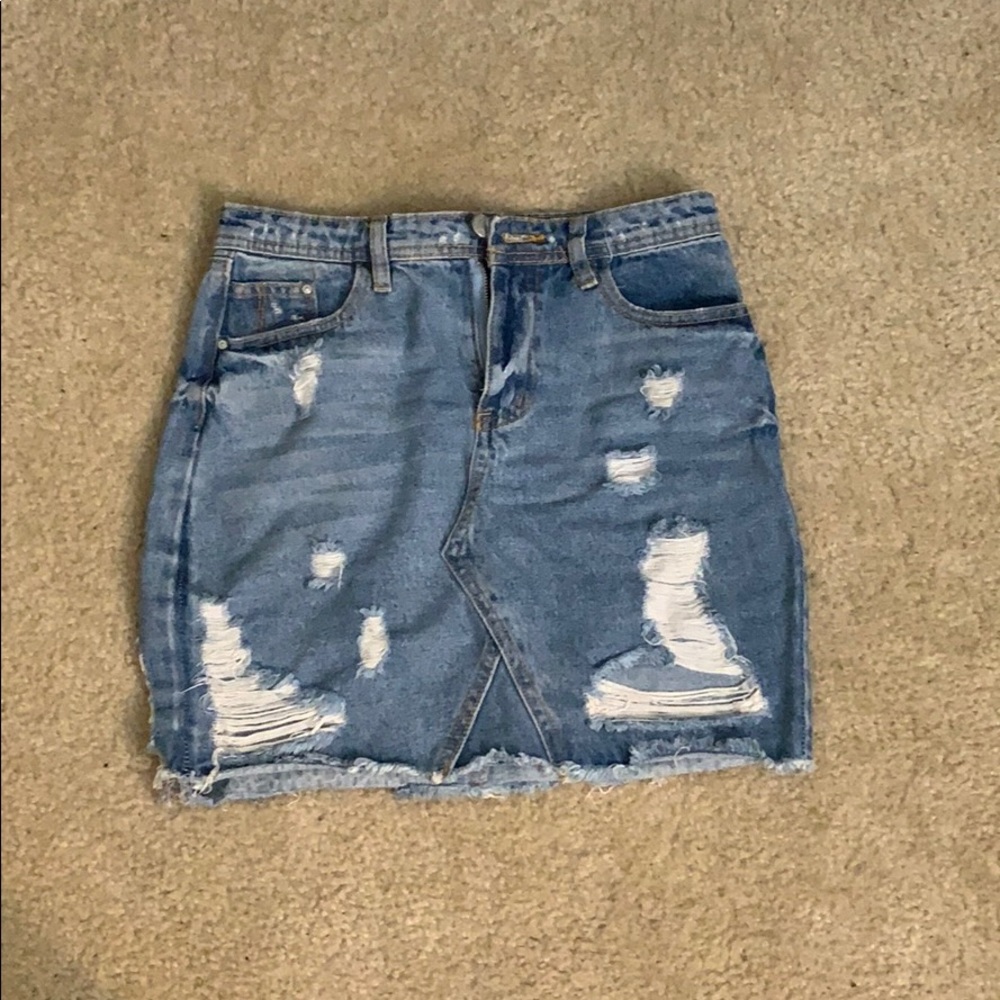 Jean skirt